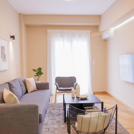 Modern 2Bdr Apt - 2' To Metro - Direct To Acropolis Atene Esterno foto